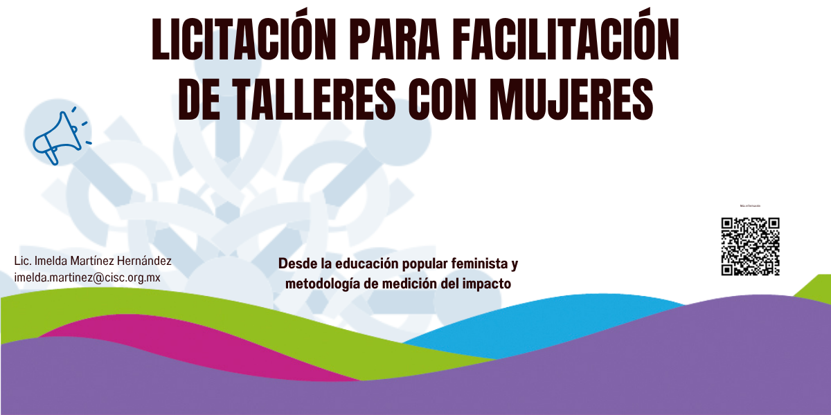 Licitación de talleres con mujeres